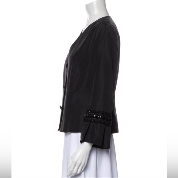 VINTAGE 00’s CAROLINE HERRERA 2005 Evening Jacket, Size: M/L. - Picture 2 of 3